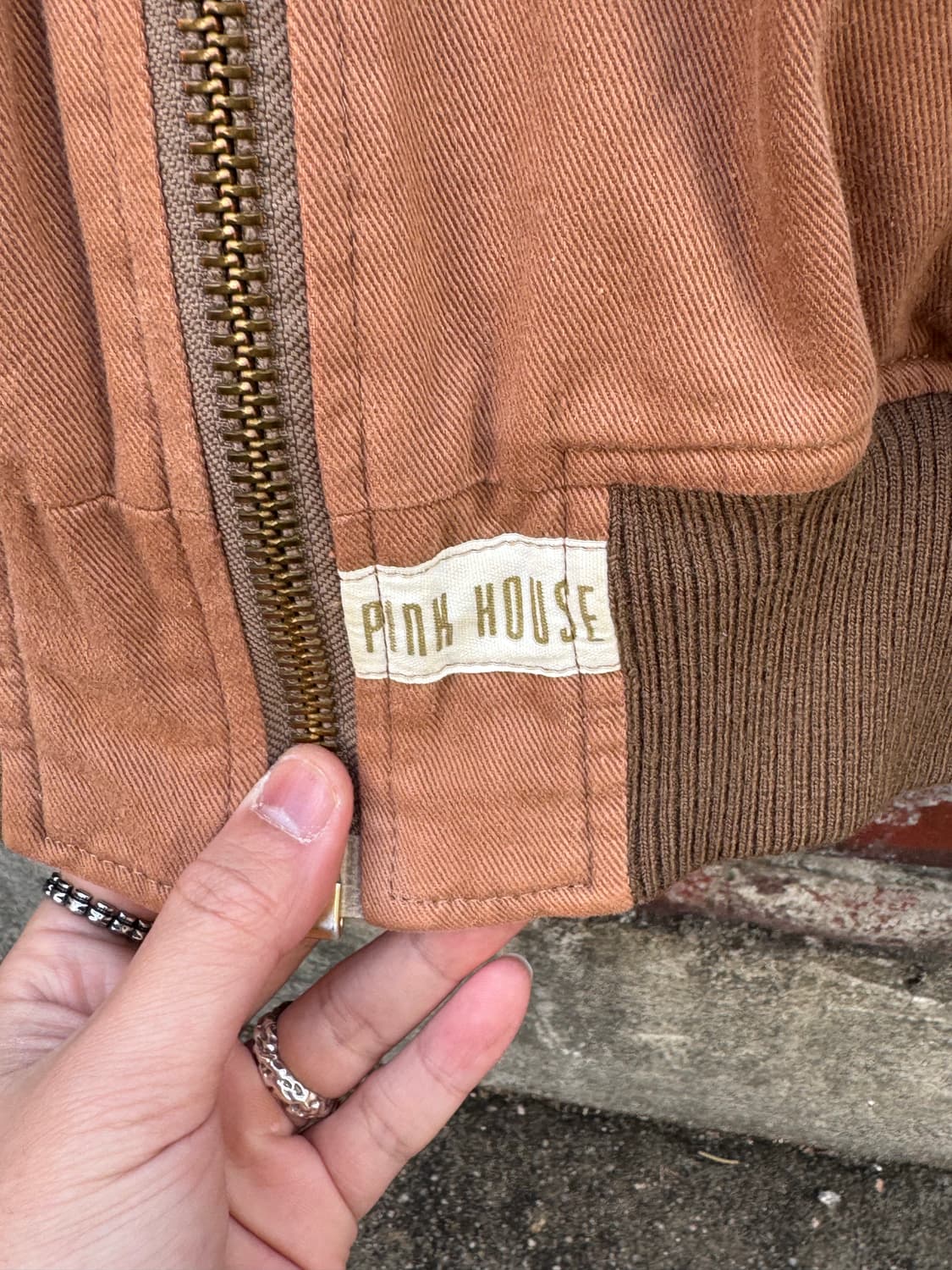 핑크하우스 패치 MA-1 봄버자켓  상품이미지5