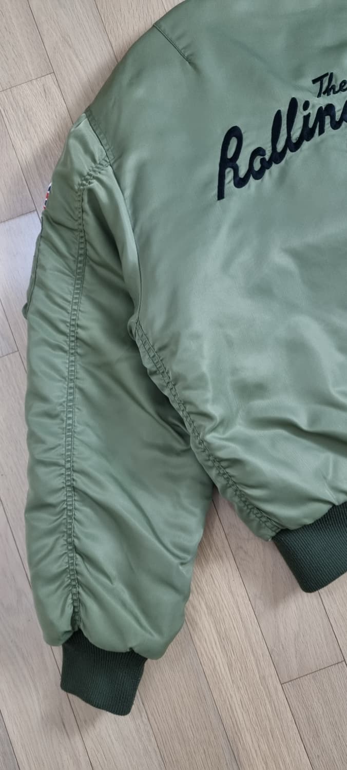 브라바도 더롤링스톤 IORR MA-1 점퍼 L _ 남성,사진확인 상품이미지7