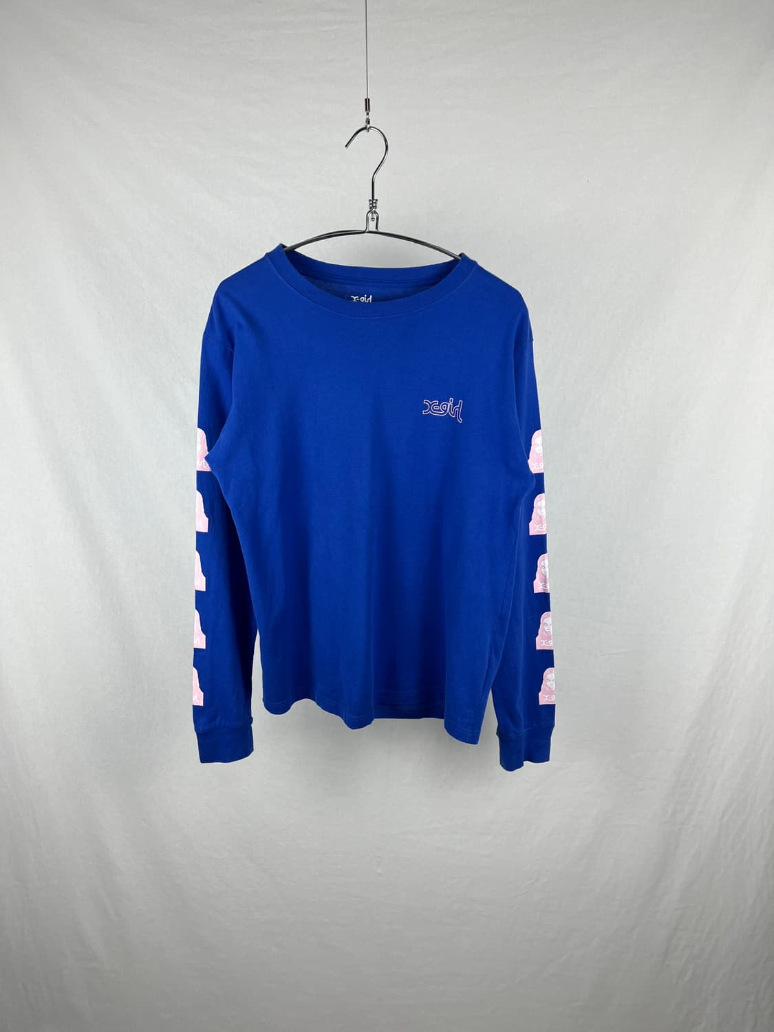 X-girl  블루 롱슬리브  상품이미지1