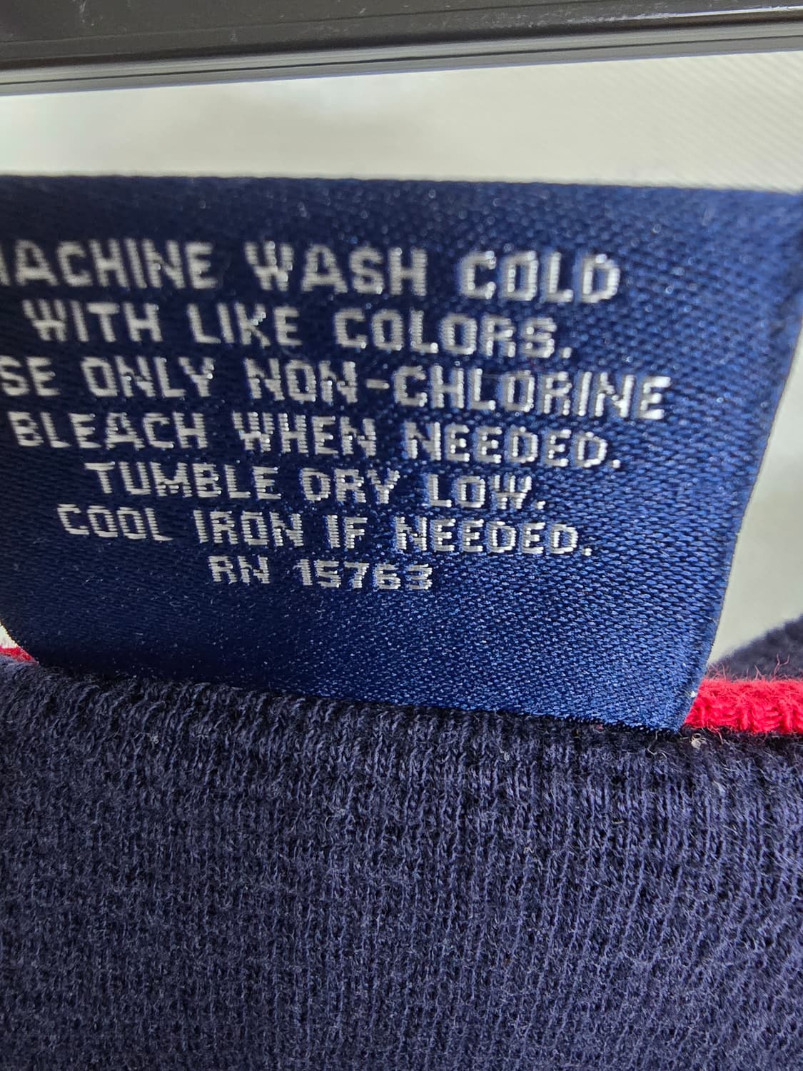 폴로랄프로렌 네이비 긴팔 티셔츠 (1636) 상품이미지4