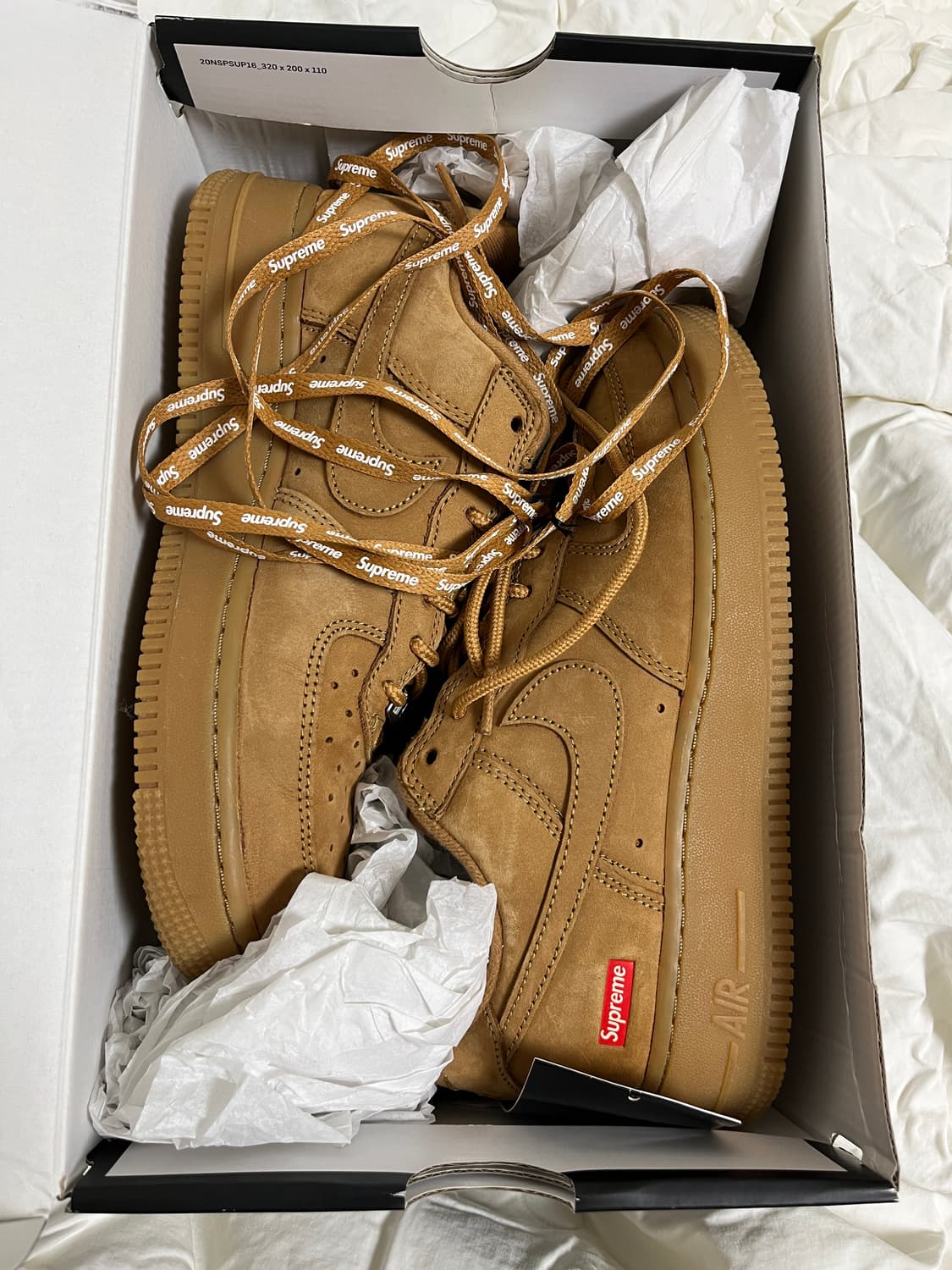 나이키 에어포스 슈프림 된장포스 240 상품이미지3