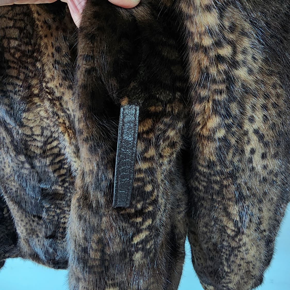 꼼빠니아 후드 퍼 코트 상품이미지4