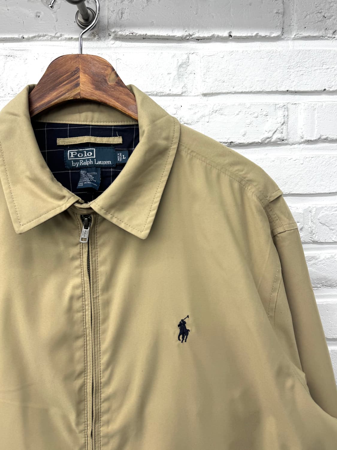 폴로 베이지 바이스윙 자켓 상품이미지5