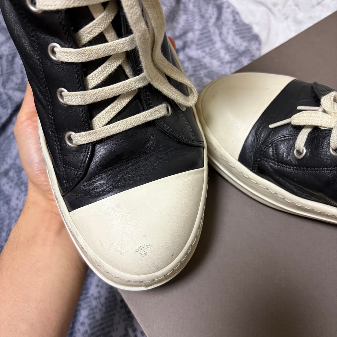 릭오웬스 LPO 컨버스 하이 상품이미지5