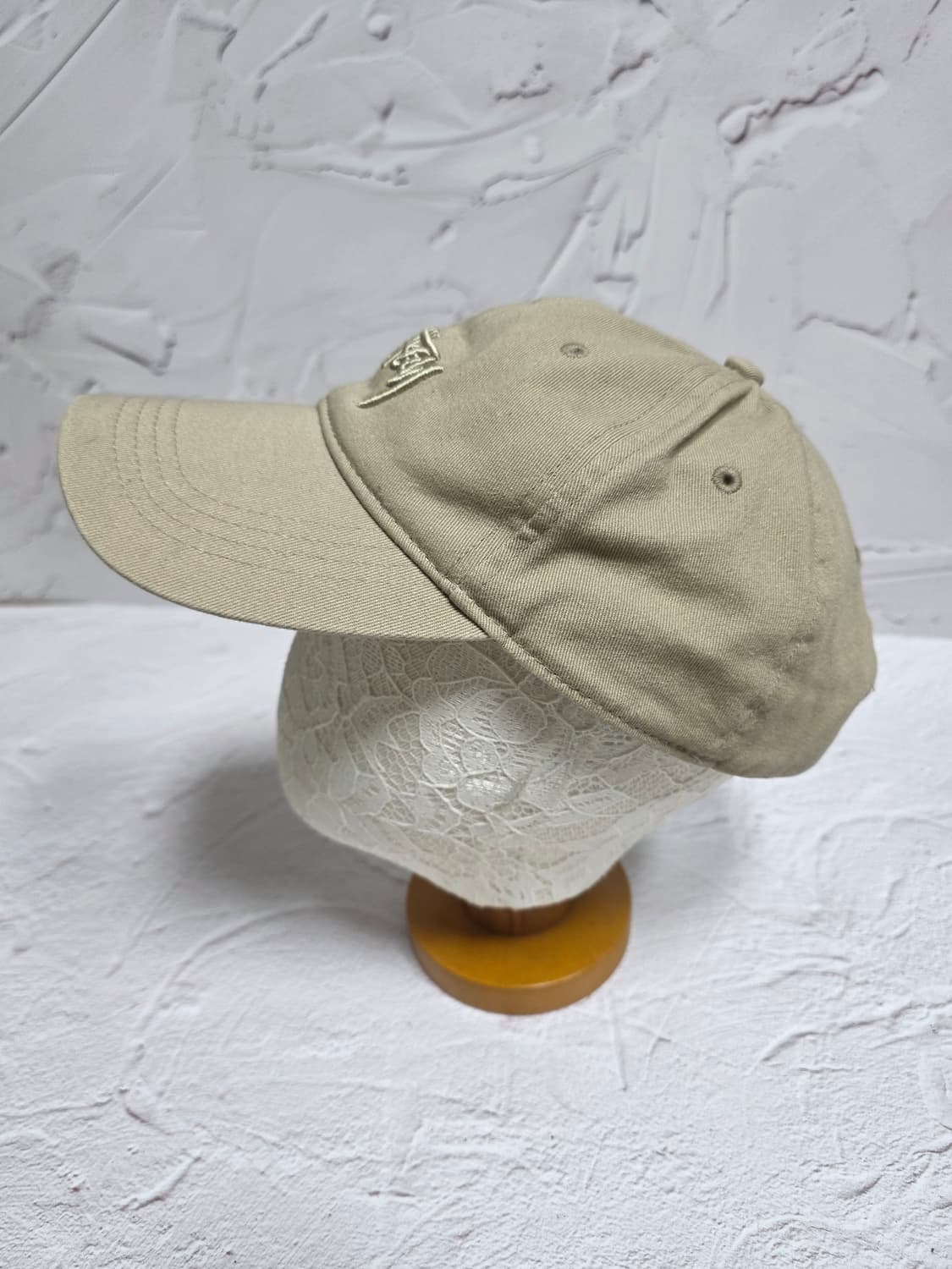 스투시  베이직 로고 로우 프로캡 베이지볼캡 모자 상품이미지1