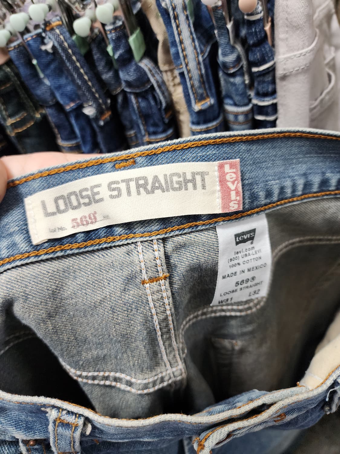리바이스 빈티지 569 루즈 스트레이트 데님 상품이미지6