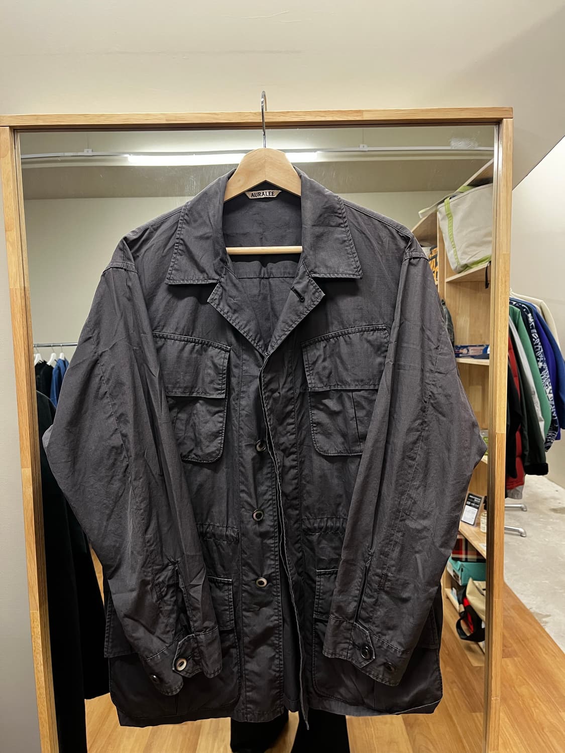 AURALEE FATIGUE JACKET 상품이미지1