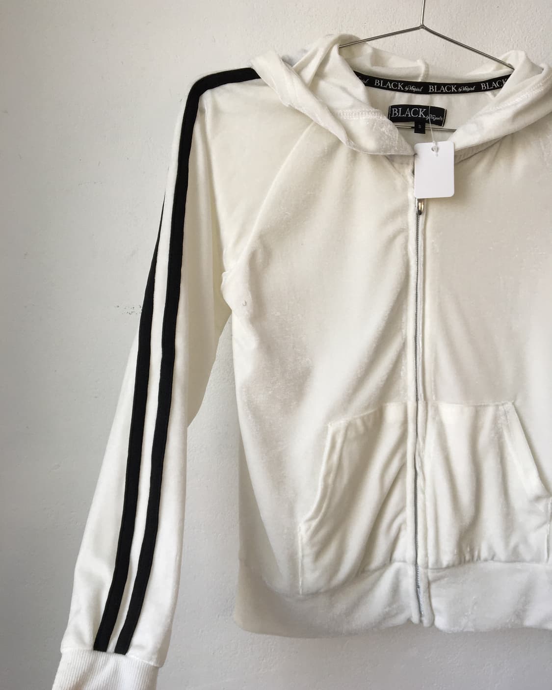 Velvet hood zip up 상품이미지3