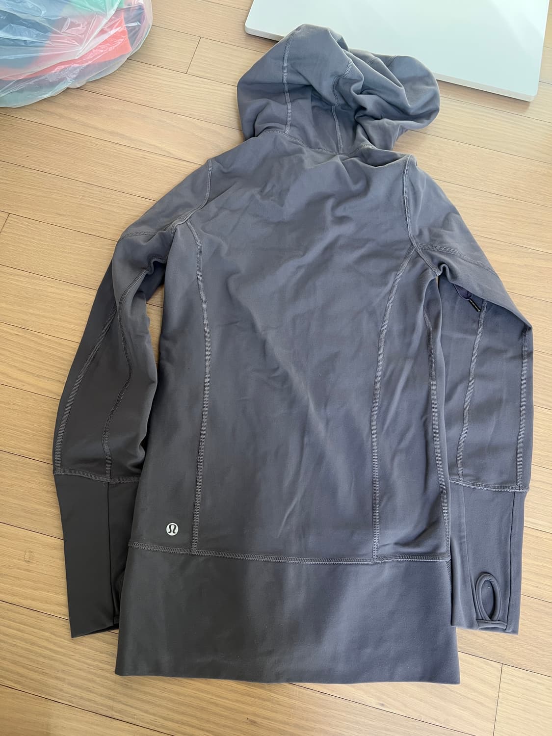 Lululemon Scuba Hoodie - Grey Purple (Si 상품이미지6