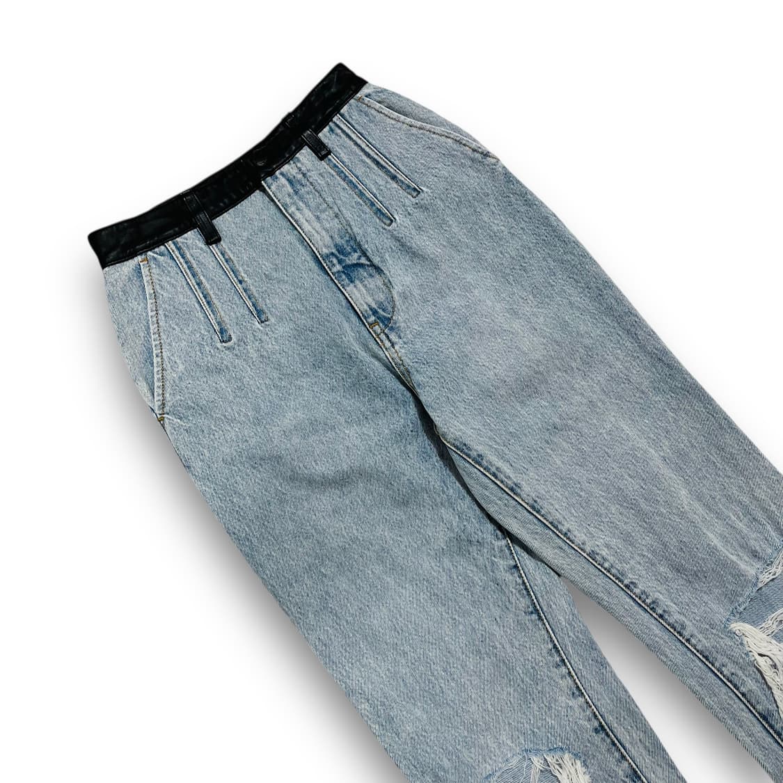 알렉산더 왕 페블 Bleach-Wash 하이 웨이스트 청바지   상품이미지2