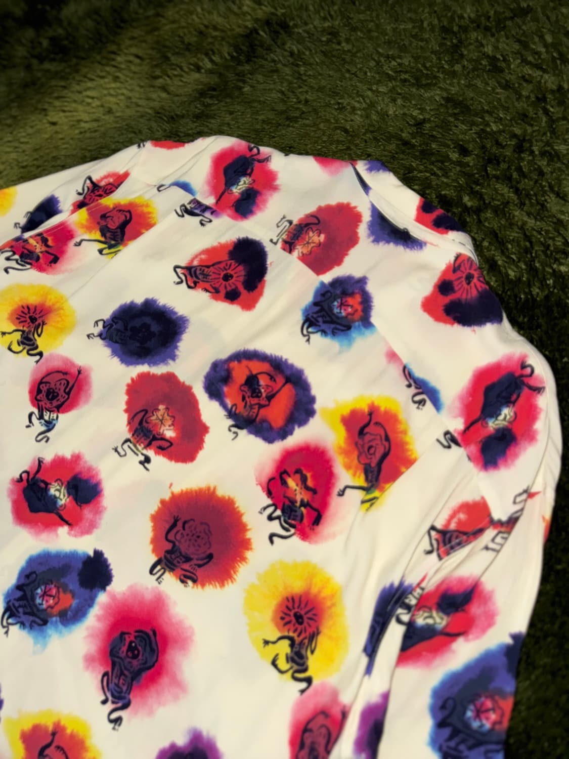 [XL] 사스콰치패브릭스 카신 레이온 오픈 카라 하프 셔츠 상품이미지9