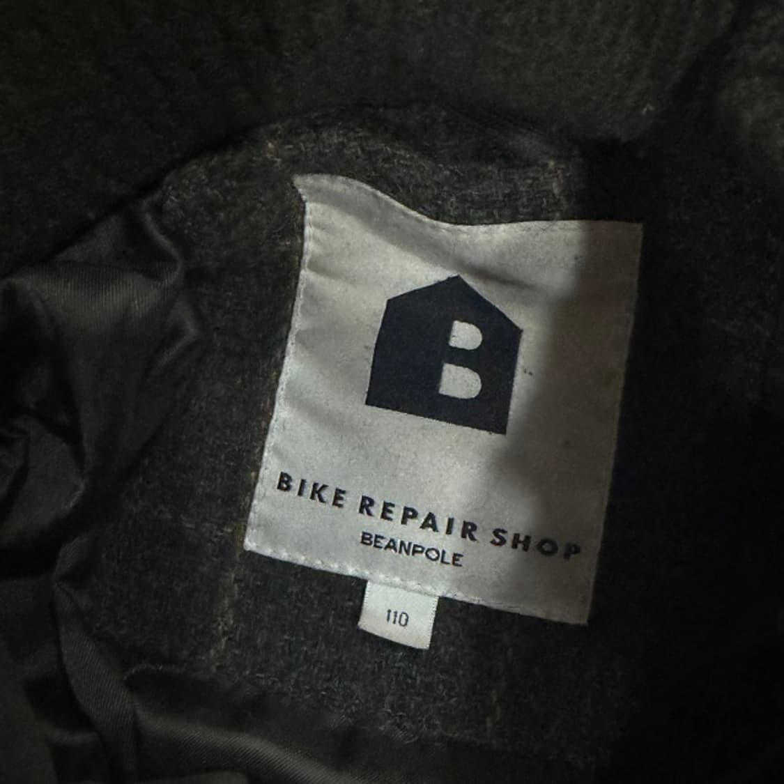 100 빈폴 울 체크 다운 패딩 상품이미지3