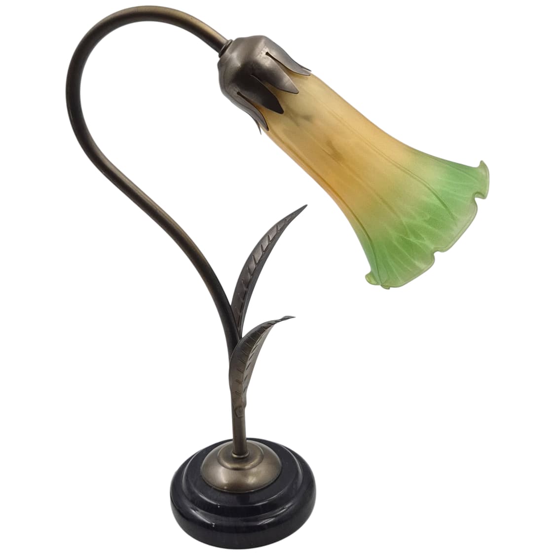 80s 수이코 연꽃 불투명 프릴 테이블 램프 상품이미지3