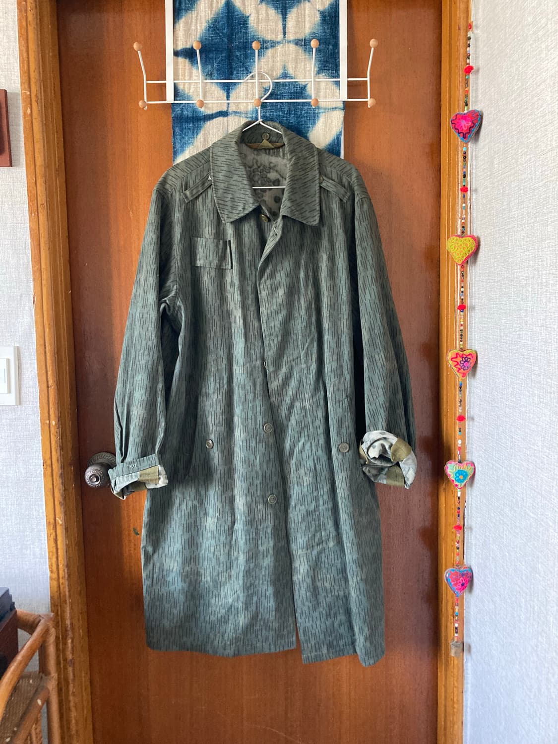 빈티지 밀리터리 코트 상품이미지1