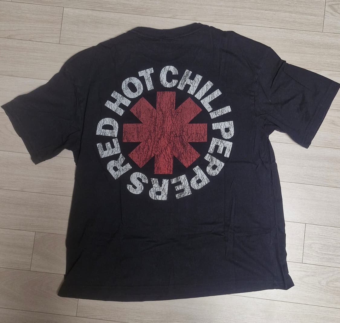 H&M 레드 핫 칠리 페퍼스 RHCP 반팔 S(루즈핏) 상품이미지2