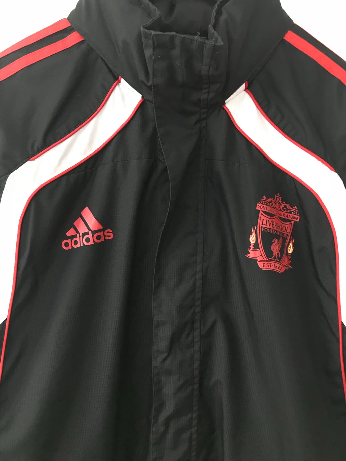 아디다스 리버풀 백로고 블랙 바람막이 자켓 상품이미지5