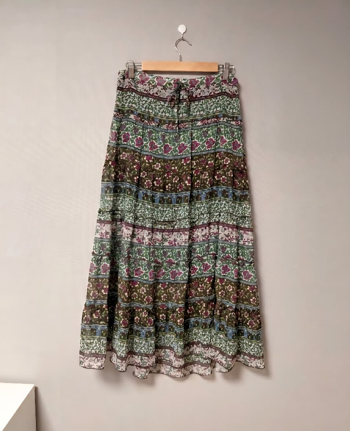 모리걸 딥 포레스트 롱 스커트 상품이미지1