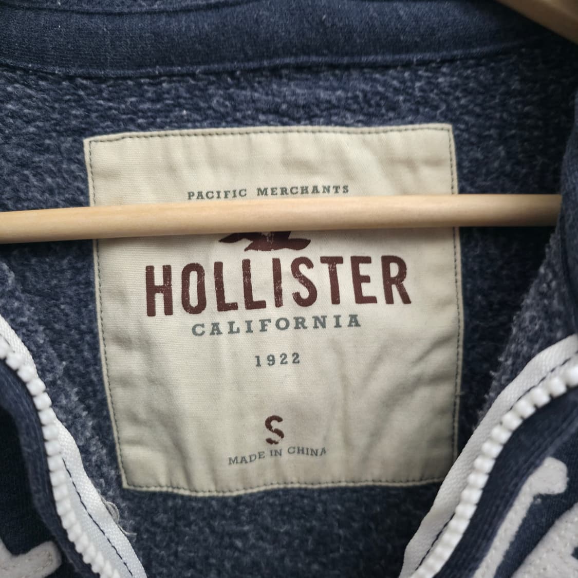 [S] 홀리스터 네이비 후드집업 상품이미지5