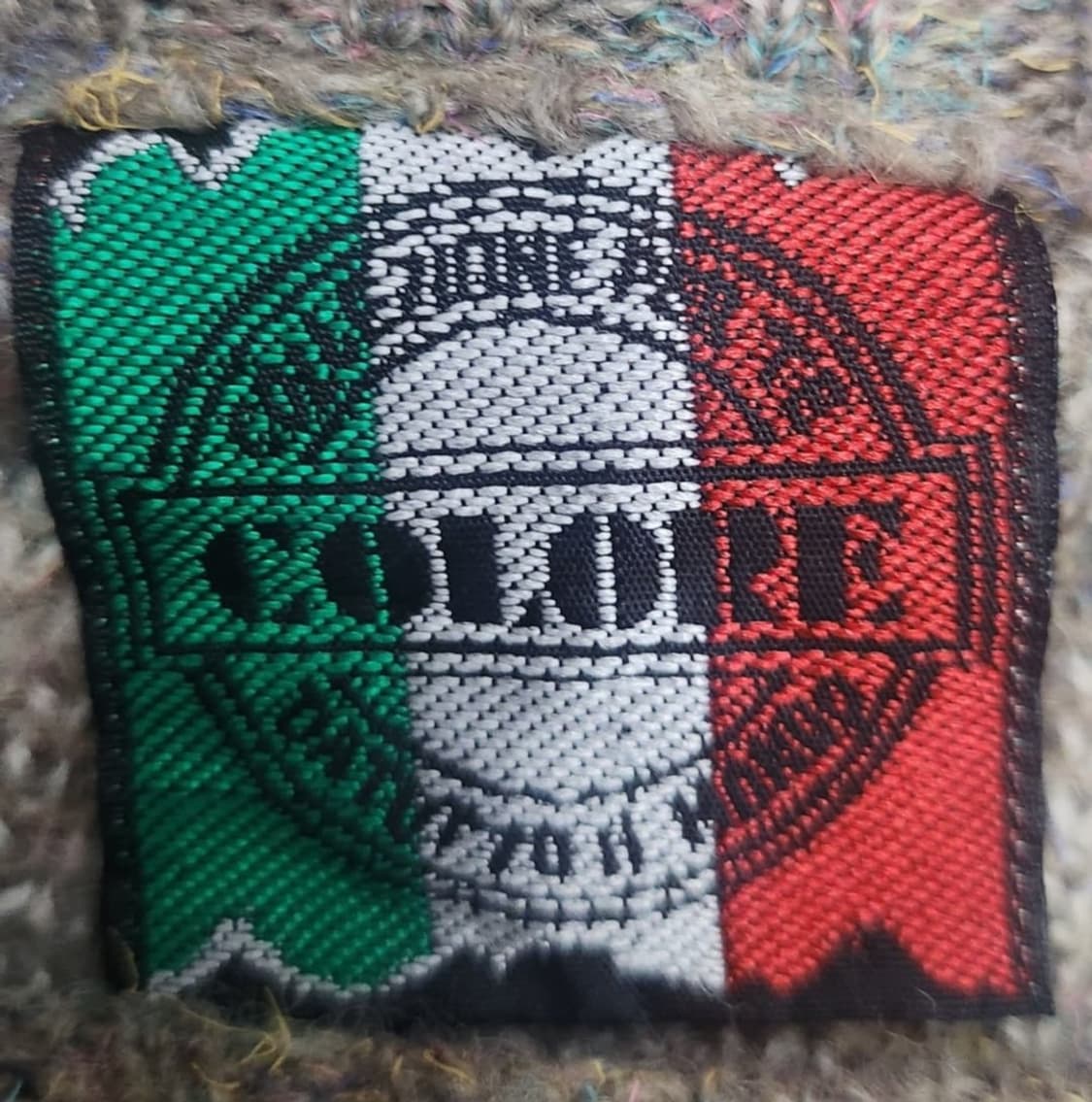 8,90s ITALY COLORE 케이블 패턴 니트 (105-108) 상품이미지3