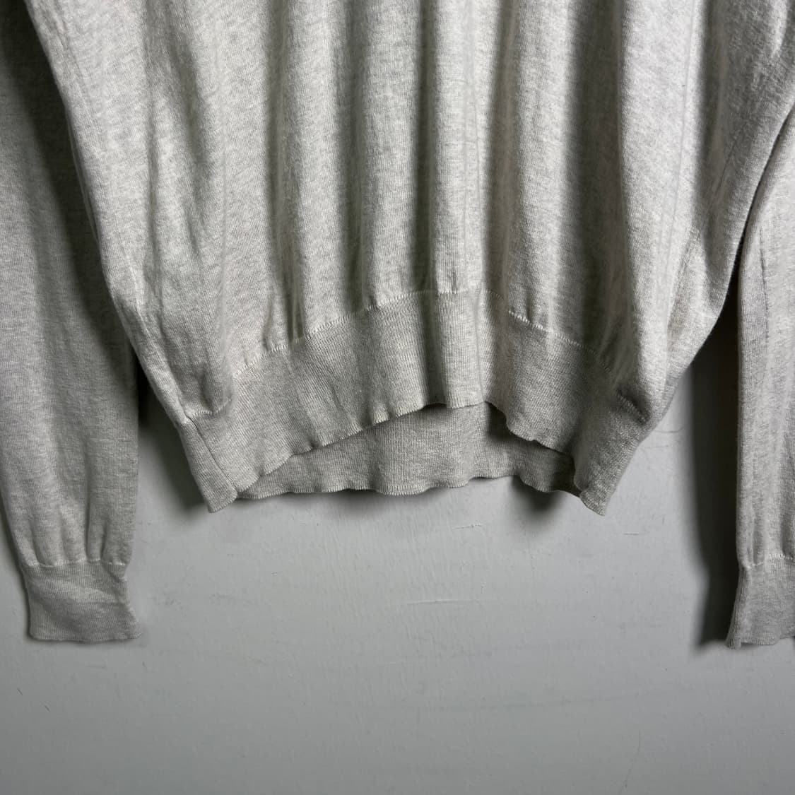 폴로 랄프로렌 피마 코튼 브이넥 니트 M 상품이미지5