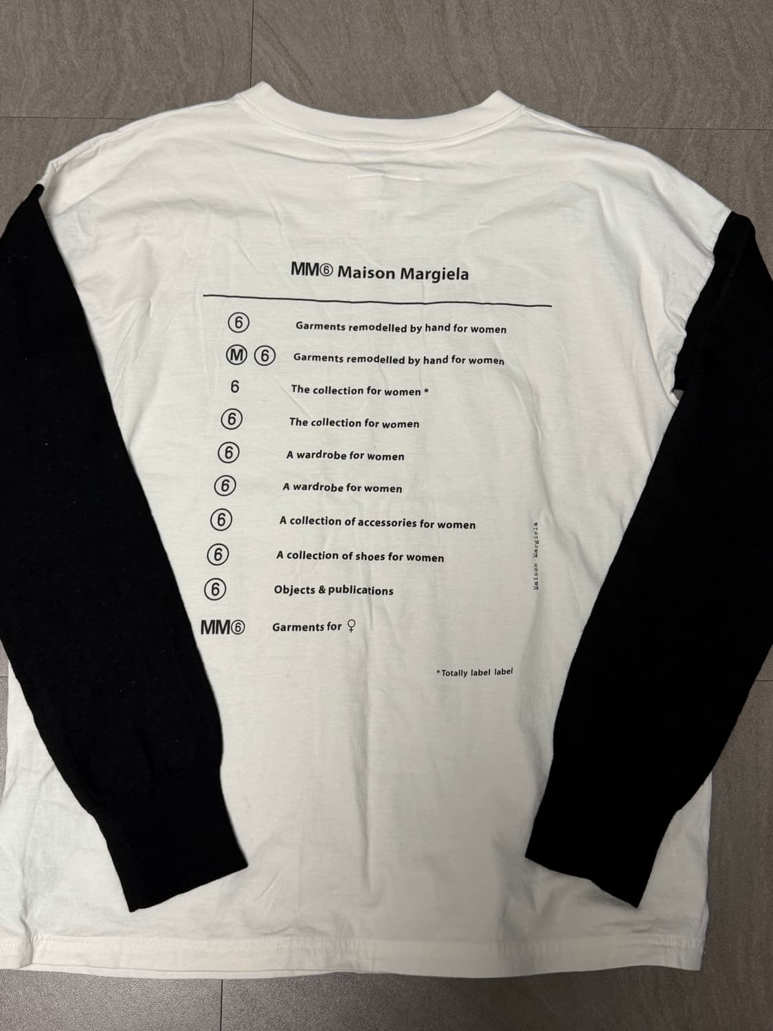 메종 마르지엘라 긴팔 상품이미지1