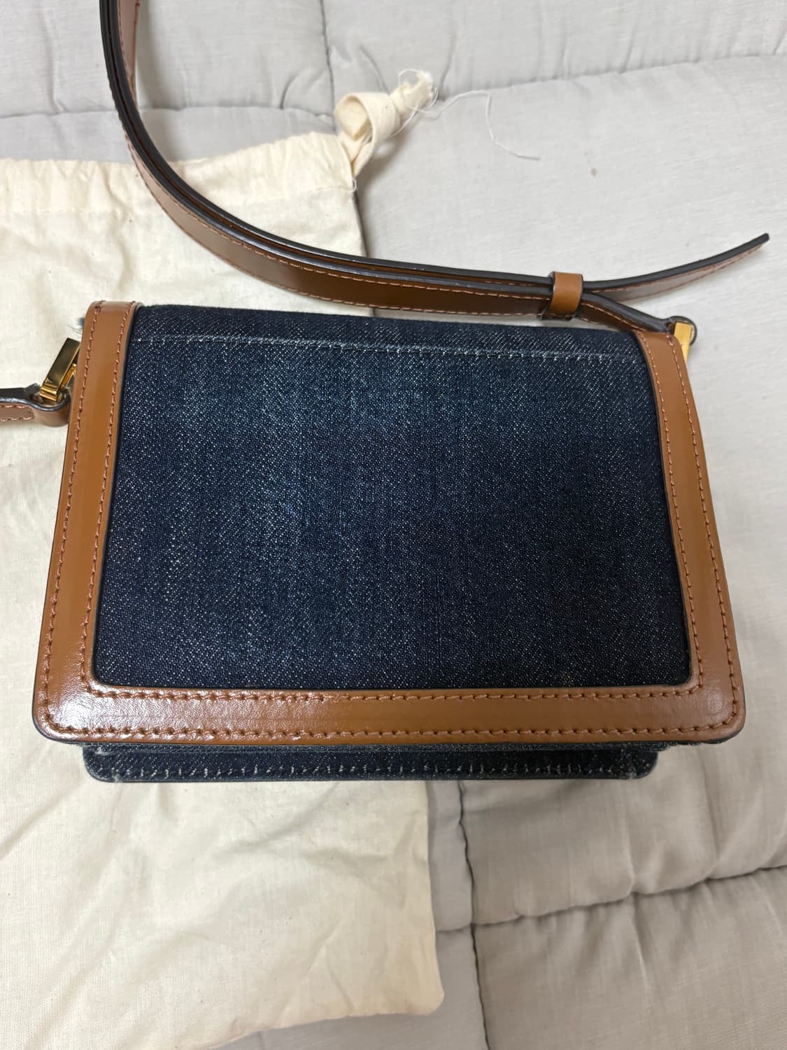 마르니 데님 트렁크 백 상품이미지2