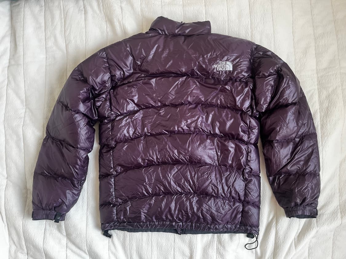 노스페이스 퍼플 경량 패딩 상품이미지2