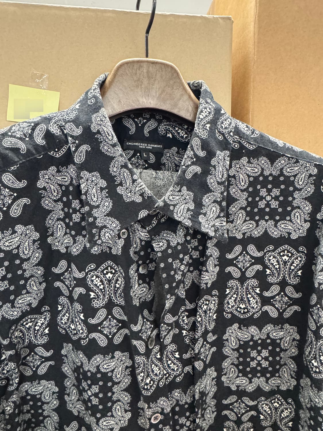 엔지니어드 가먼츠 반다나 셔츠 엔가 L 팝니다 상품이미지4