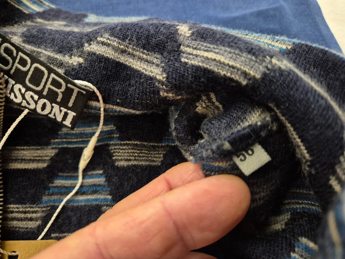 90s 미쏘니 니트 짚업 상품이미지8