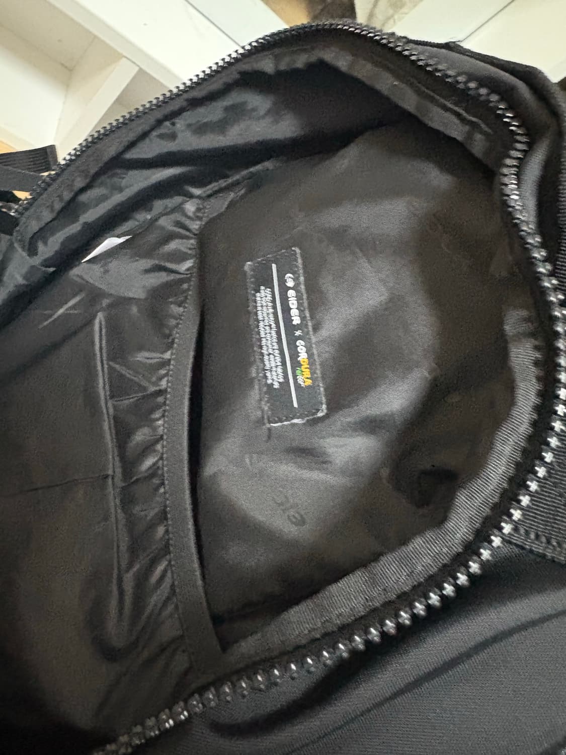 아이더 코듀라 에코 시그니처 백팩 블랙 상품이미지5