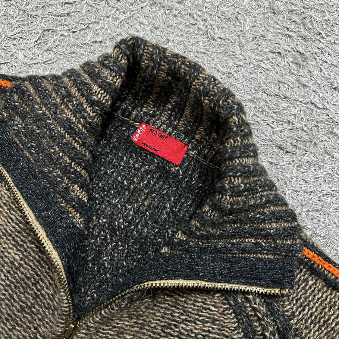 [100] 리바이스 니트집업 상품이미지3