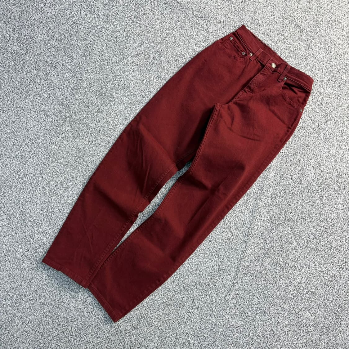 4 REG M 리바이스 550 버건디 면바지 0608J2 상품이미지1