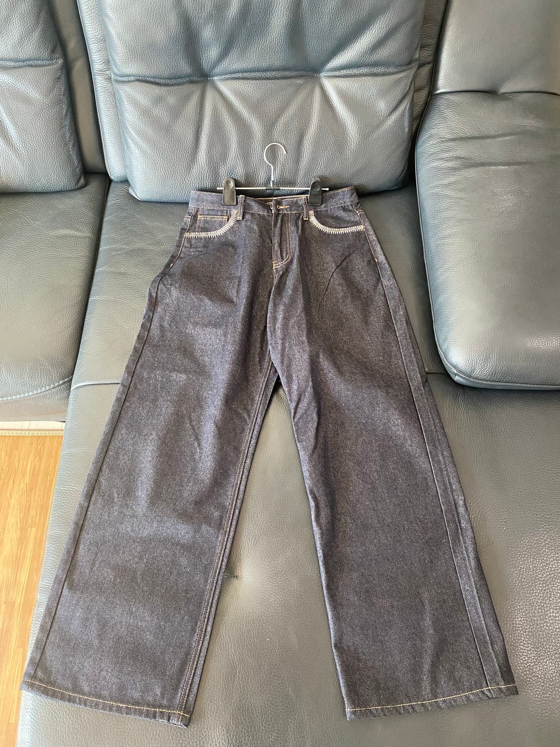 DNSR 스파이더 스티치 인디고 데님팬츠 M 상품이미지3