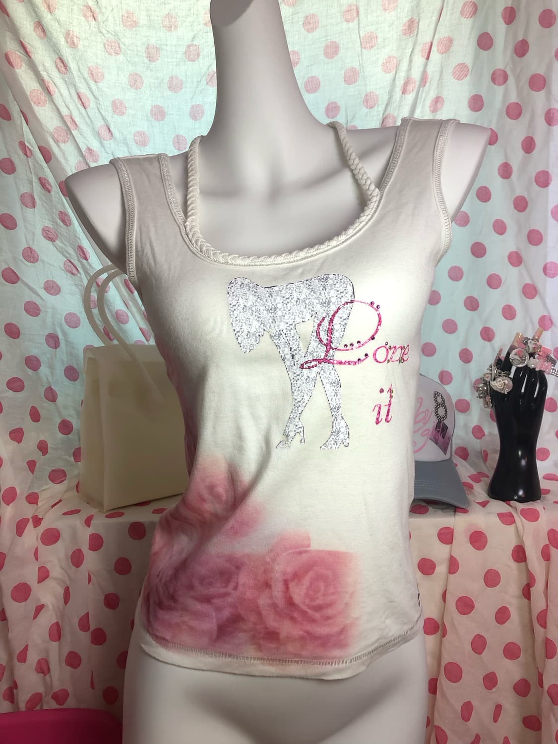 rose love it sleeveless 상품이미지2