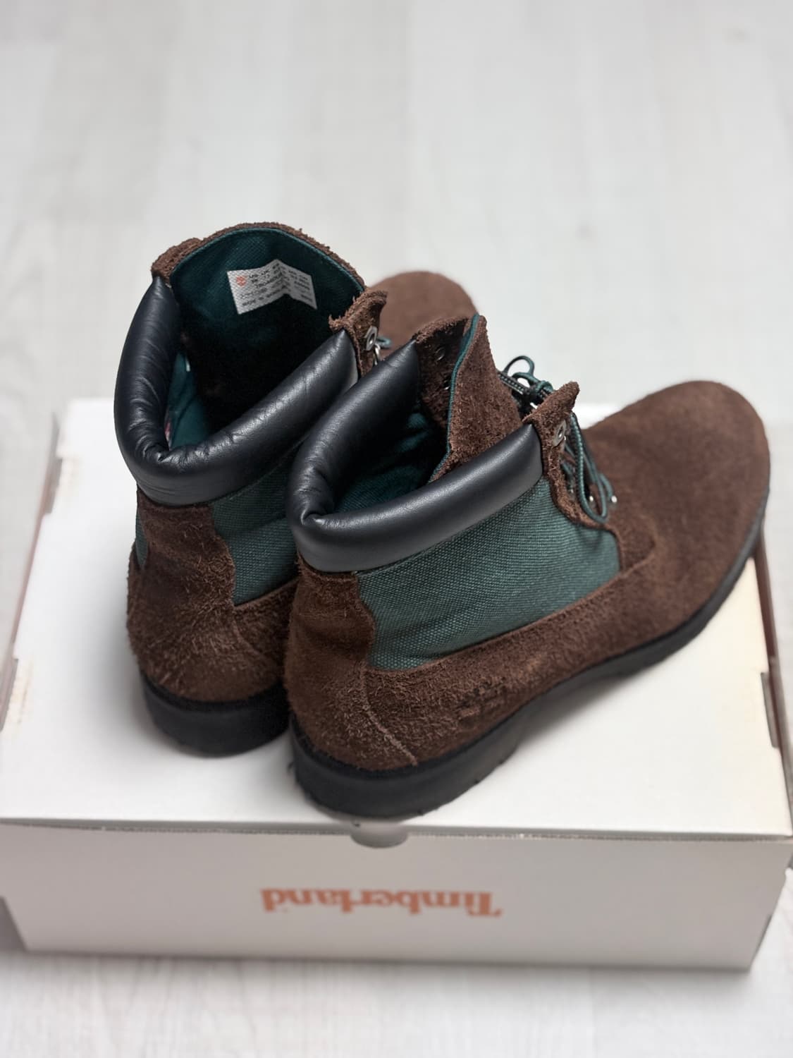 팀버랜드 x 디스이즈네버댓 6인치 부츠 브라운 - 와이드 상품이미지3