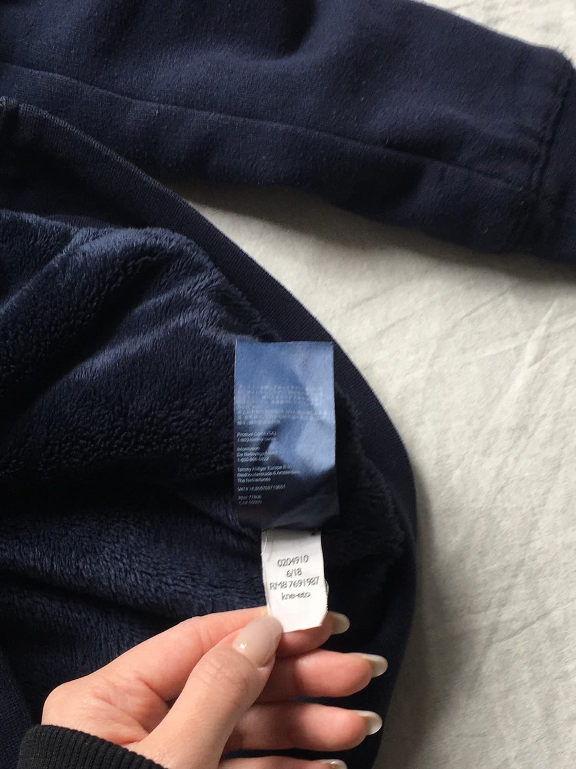 타미힐피거 레터링 후드집업 상품이미지6