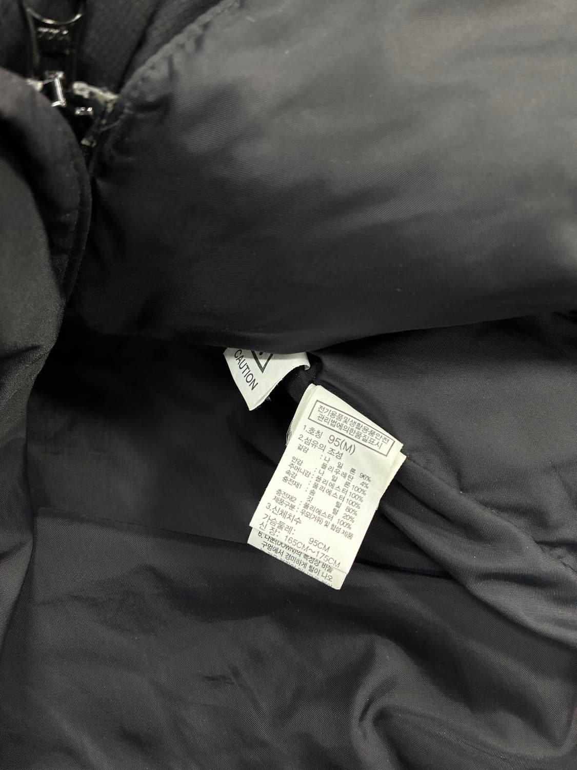 노스페이스 블랙 패치 롱패딩 M 상품이미지6