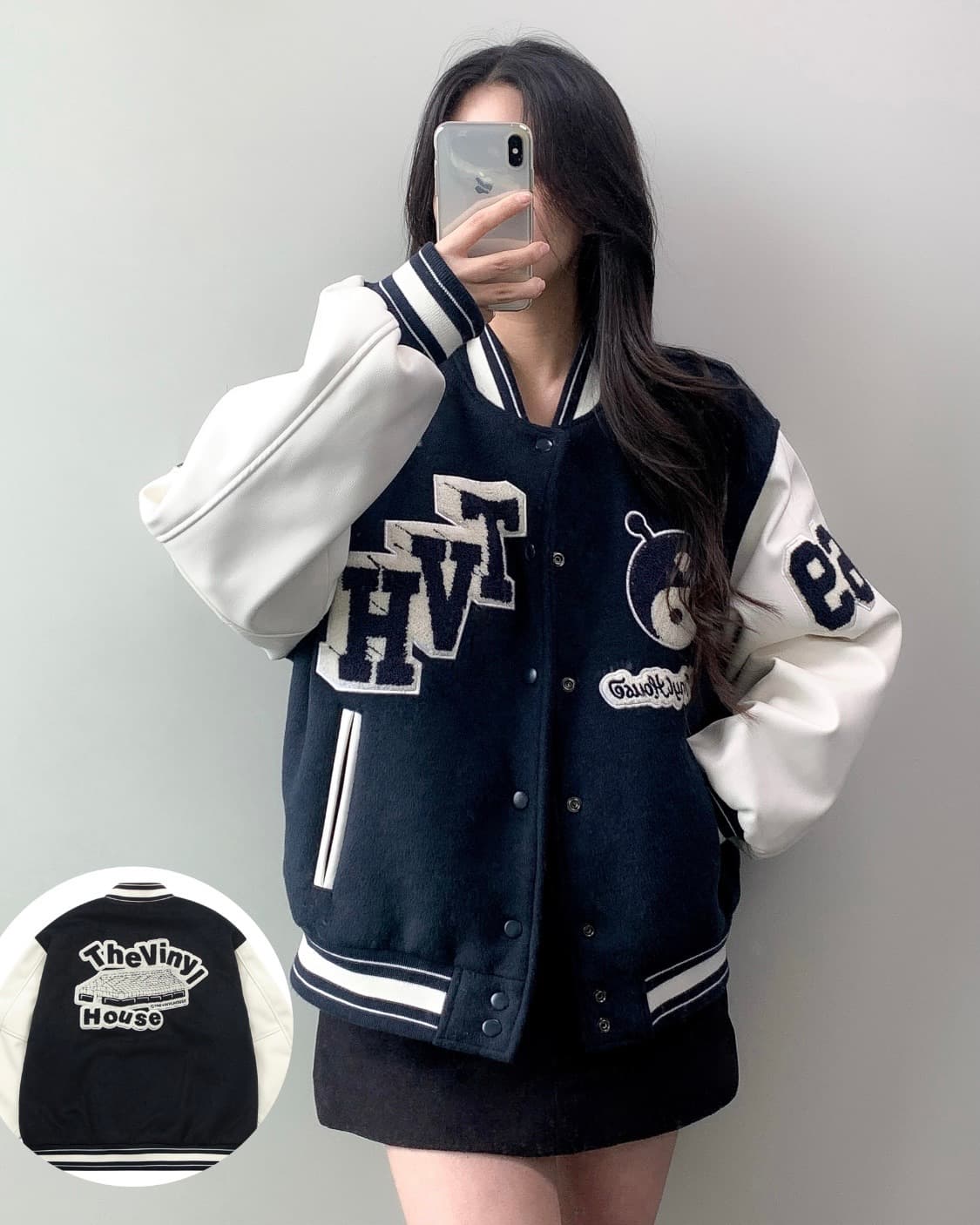 더 바이닐 하우스 바시티 자켓 상품이미지1