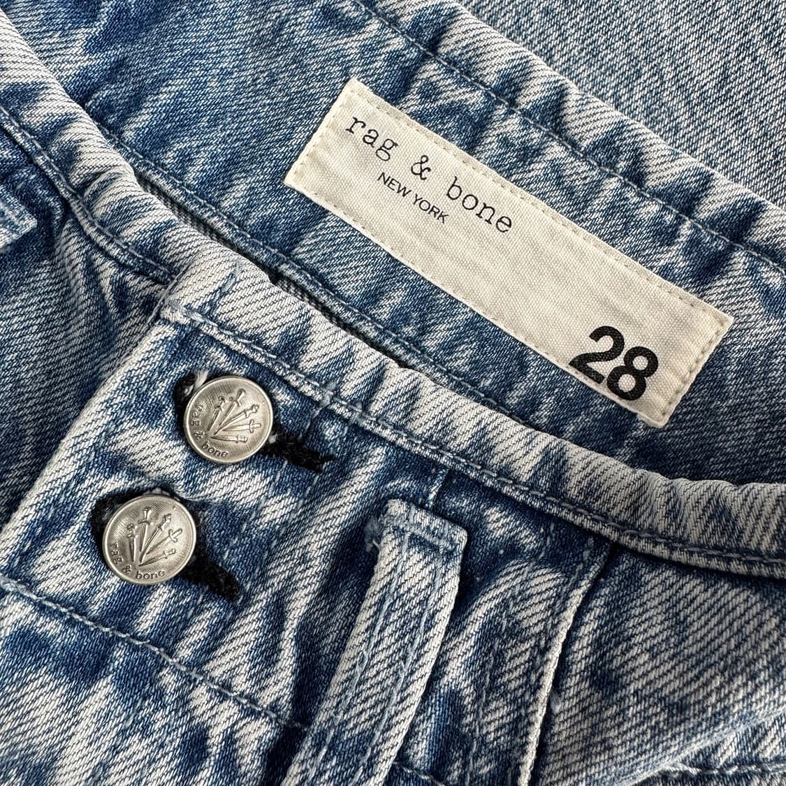 랙앤본 하이웨스트 데님 진 (28) 상품이미지2