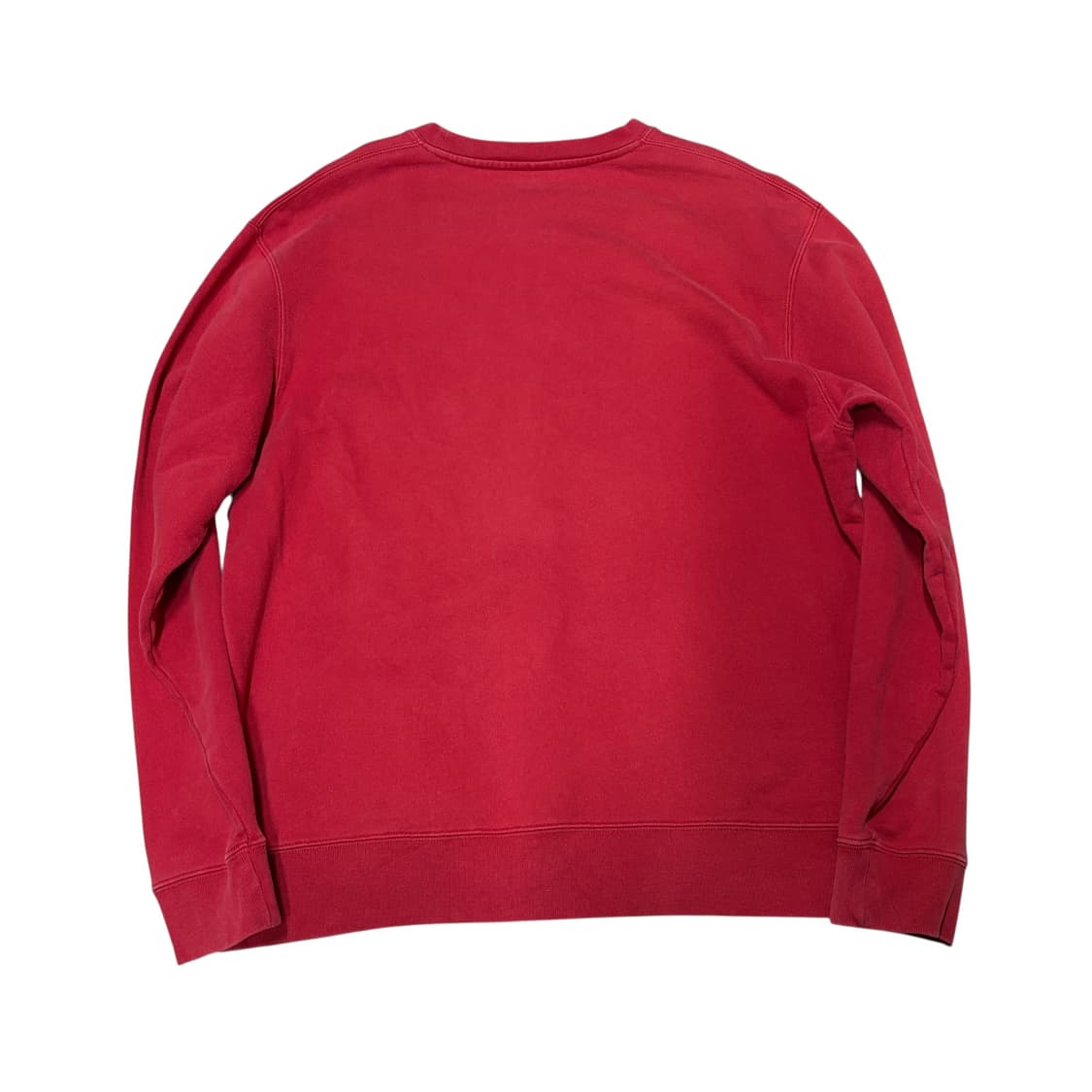 스투시 00s 레터링 로고 레드 스웻셔츠 맨투맨 상품이미지2