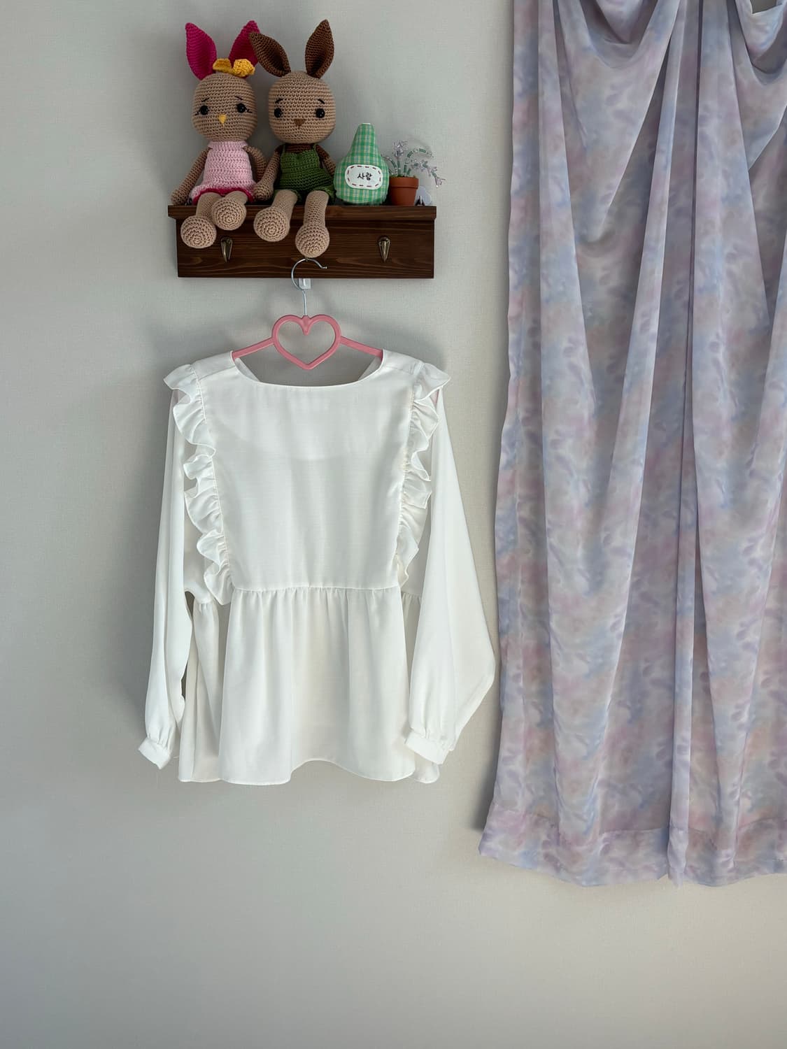 화이트 블라우스 상품이미지4