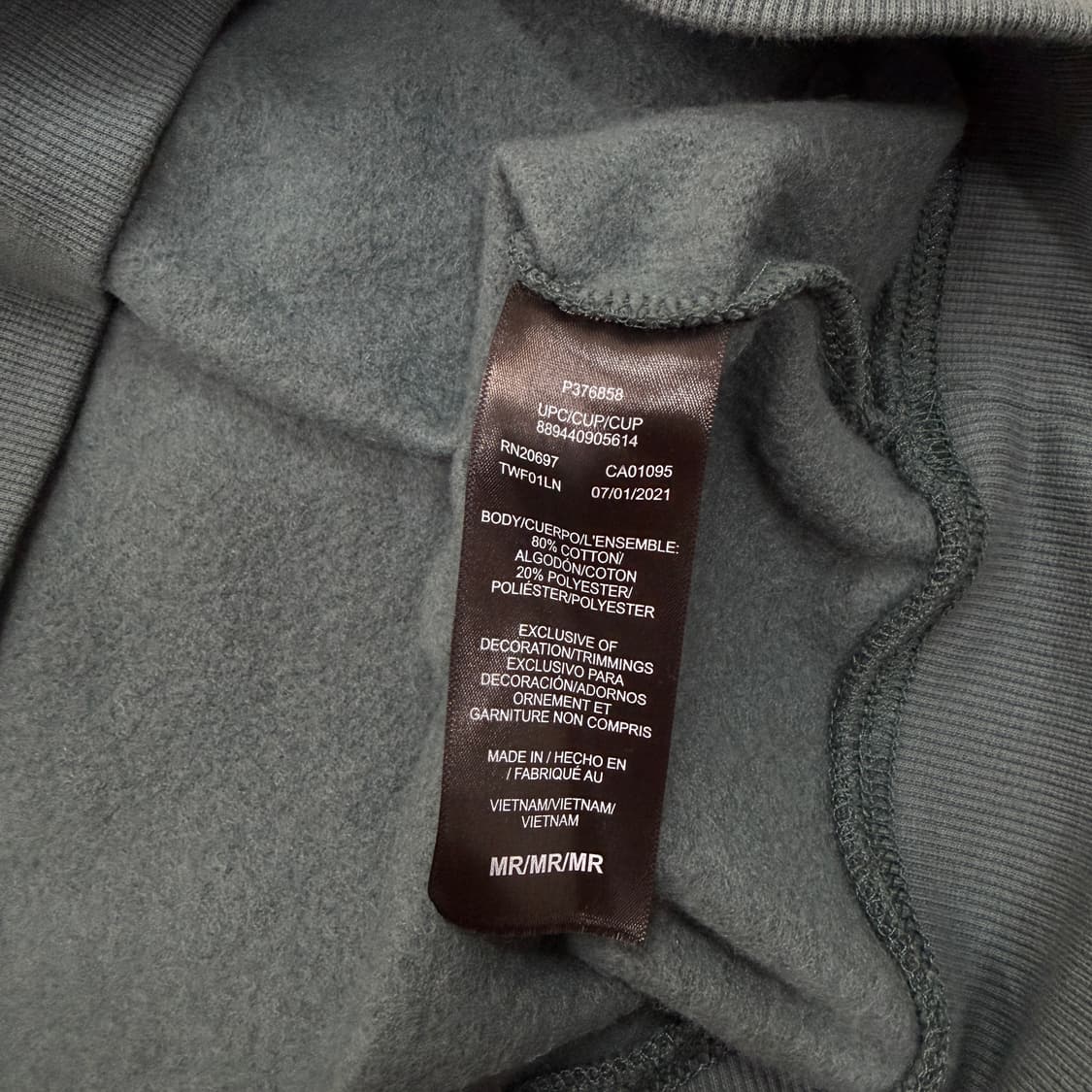 디키즈 빈티지 캐릭터 스웻 기모 후드티 M 상품이미지5