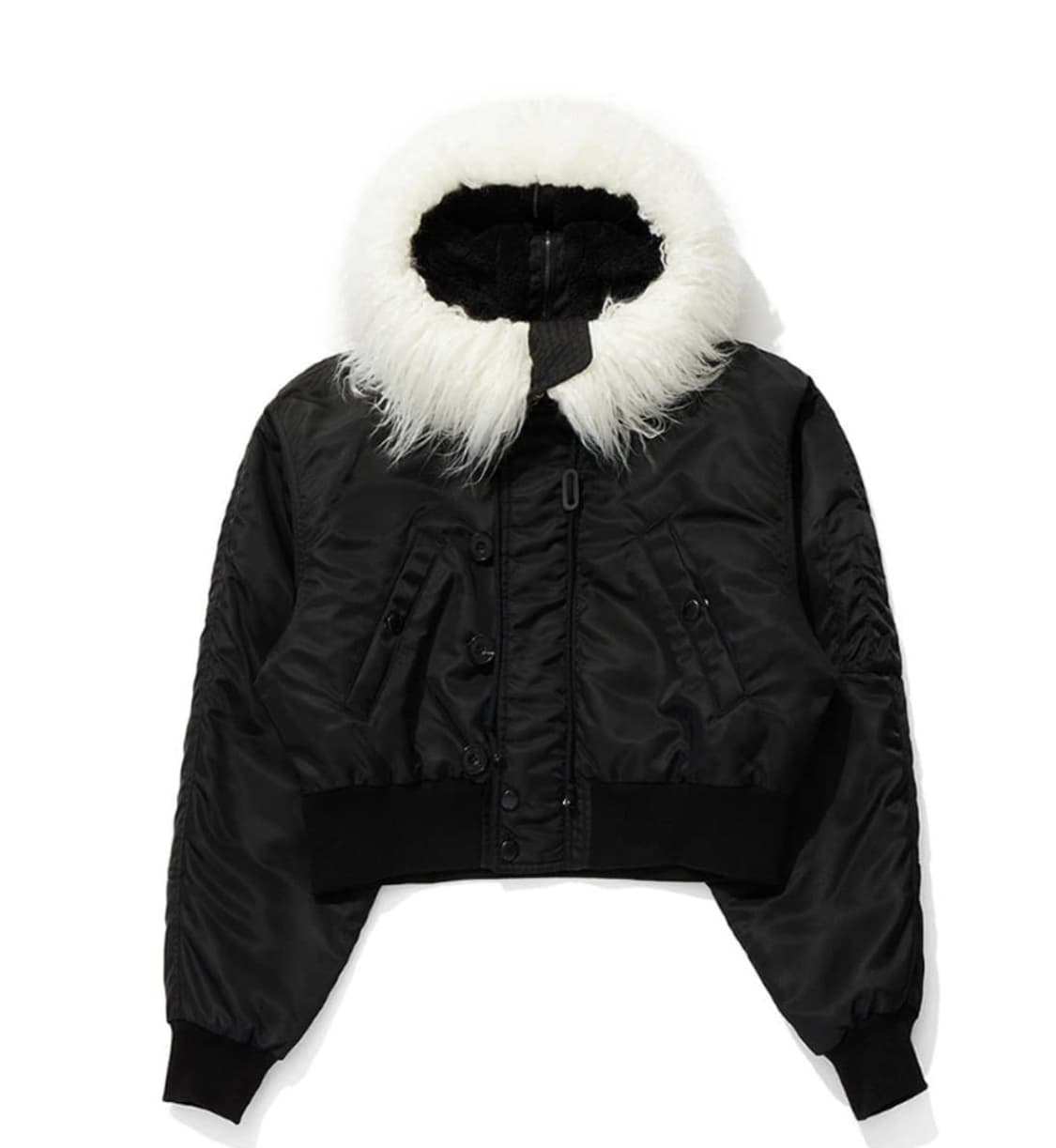 구해요) Open yy faux fur zipper hood 색상 무관 상품이미지1