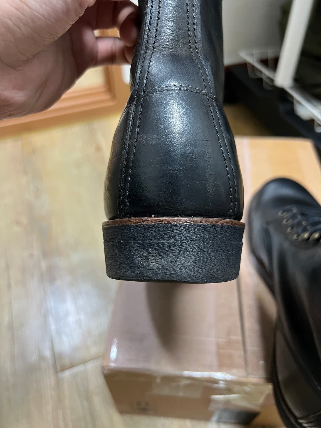 택포30) 레드윙 블랙스미스 3341 차콜 러프앤터프 8D 260 상품이미지4