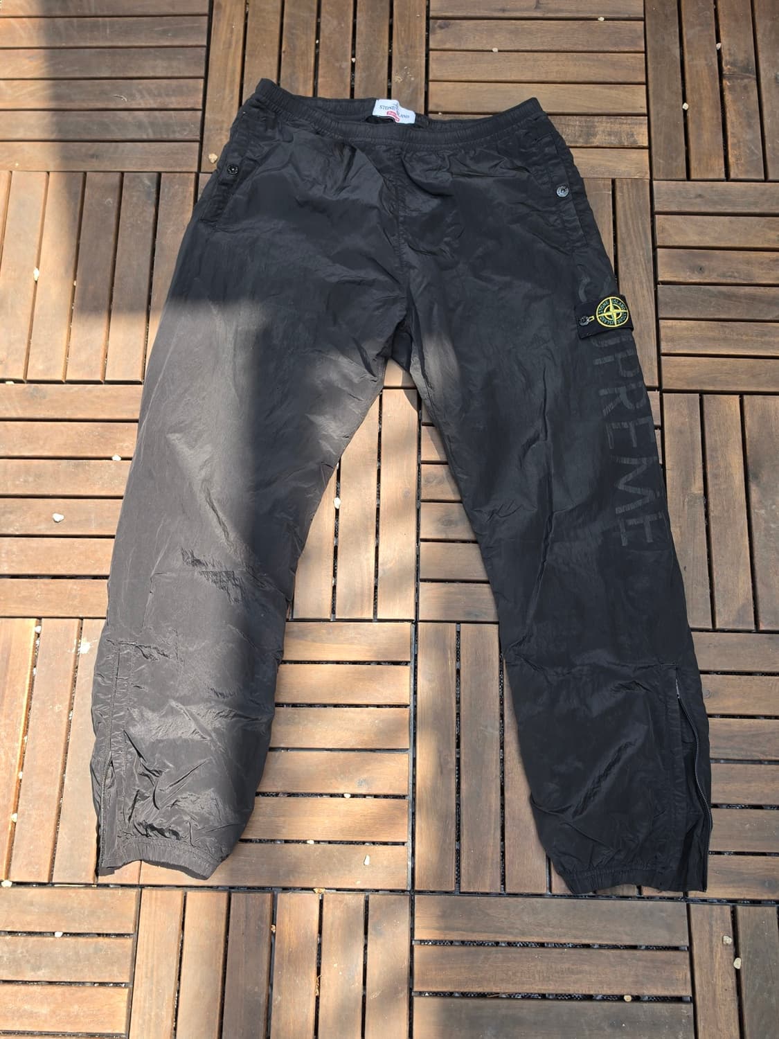 Supreme Stone Island 16ss 나일론메탈 팬츠 S 상품이미지2
