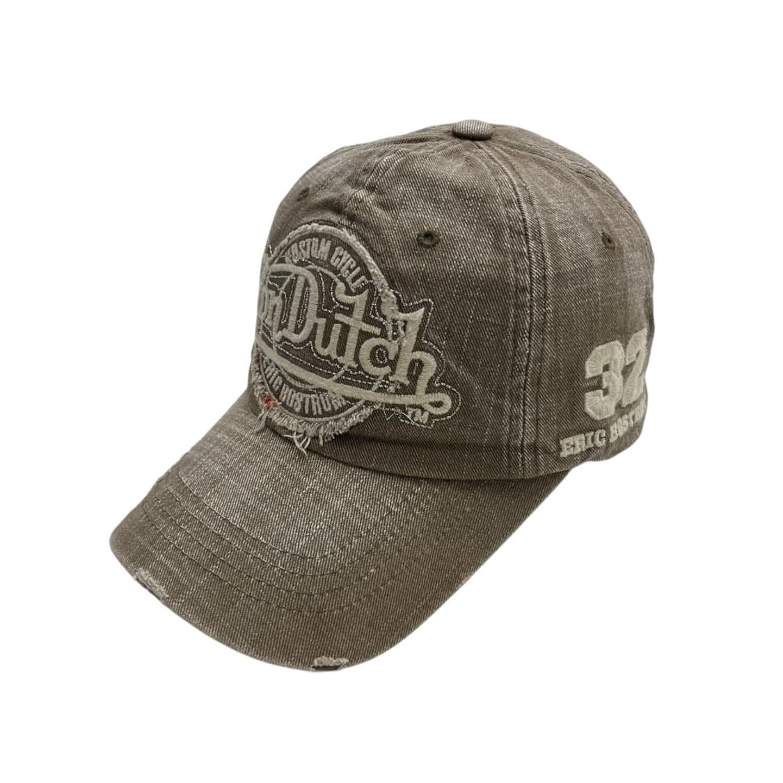 본더치 y2k 빈티지 베이지 데님 볼캡 상품이미지5