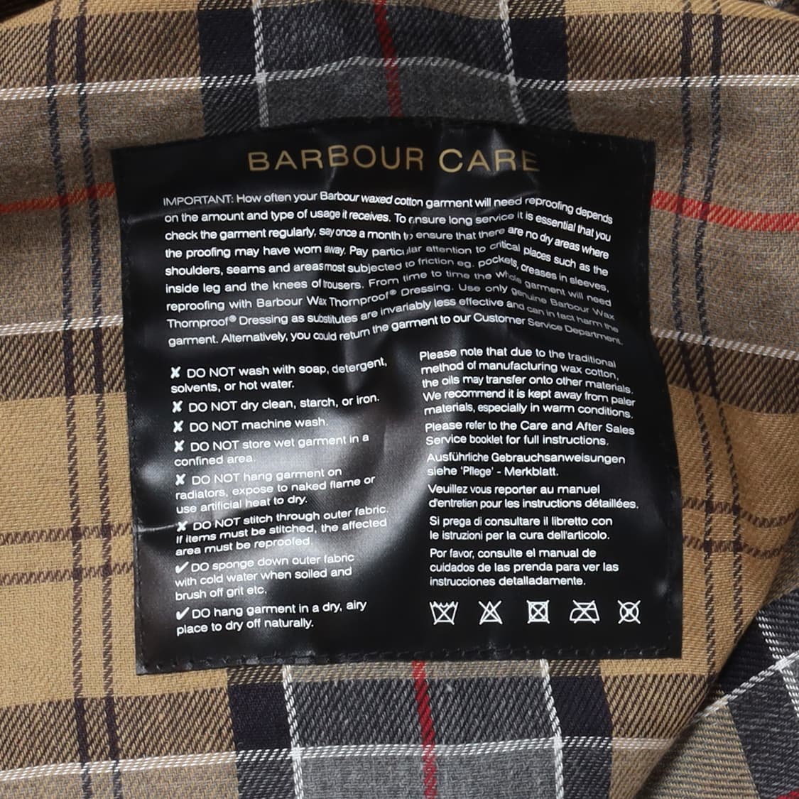 바버 Barbour Beaufort Wax Jacket 상품이미지7