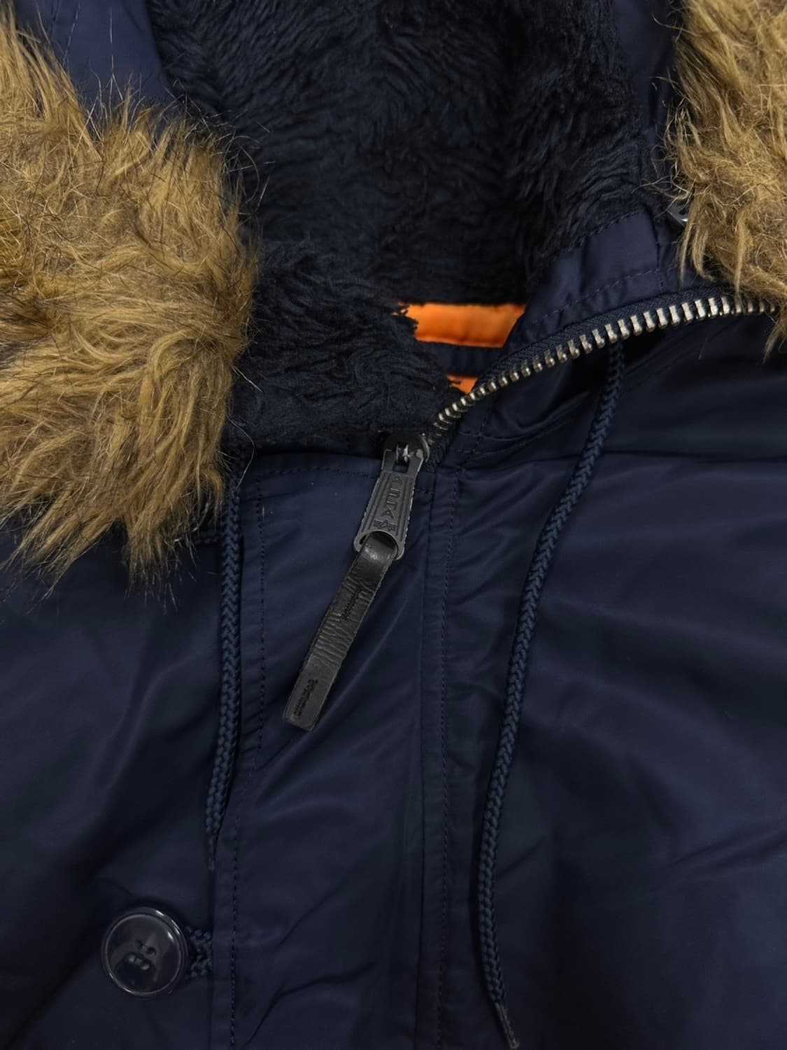 알파인더스트리 N3B 야상 네이비 (S~L)  상품이미지2