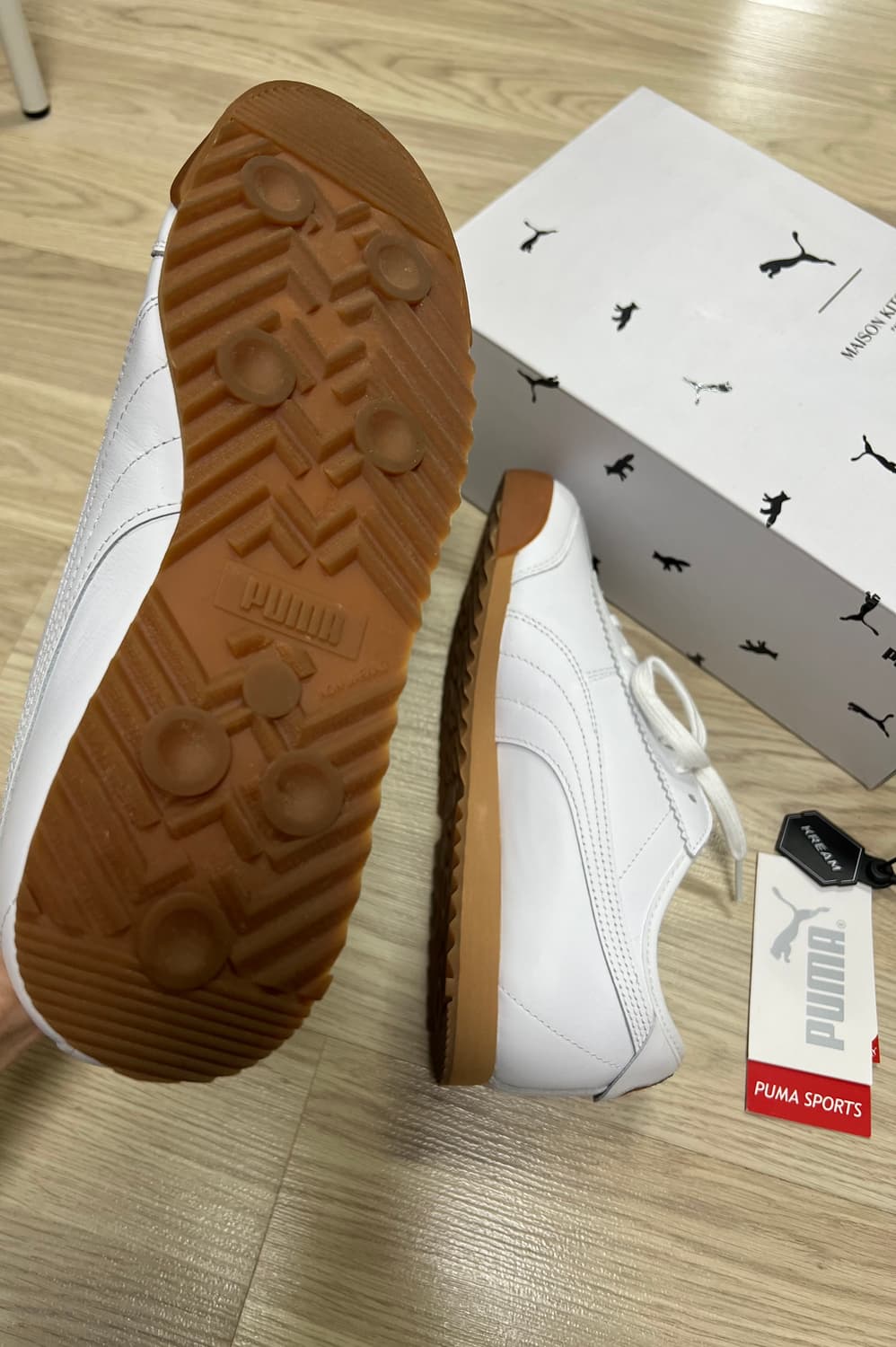 Puma x Maison Kitsune Roma White [245] 상품이미지5