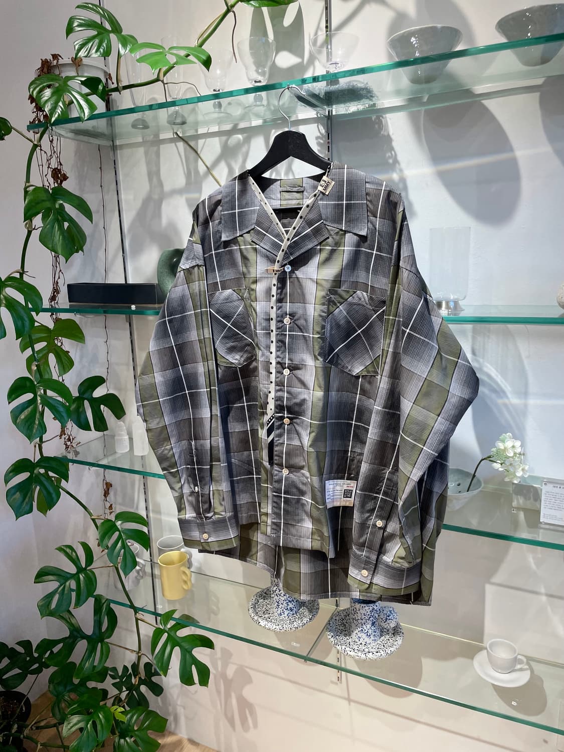 미하라야스히로 scarf shirt 상품이미지5